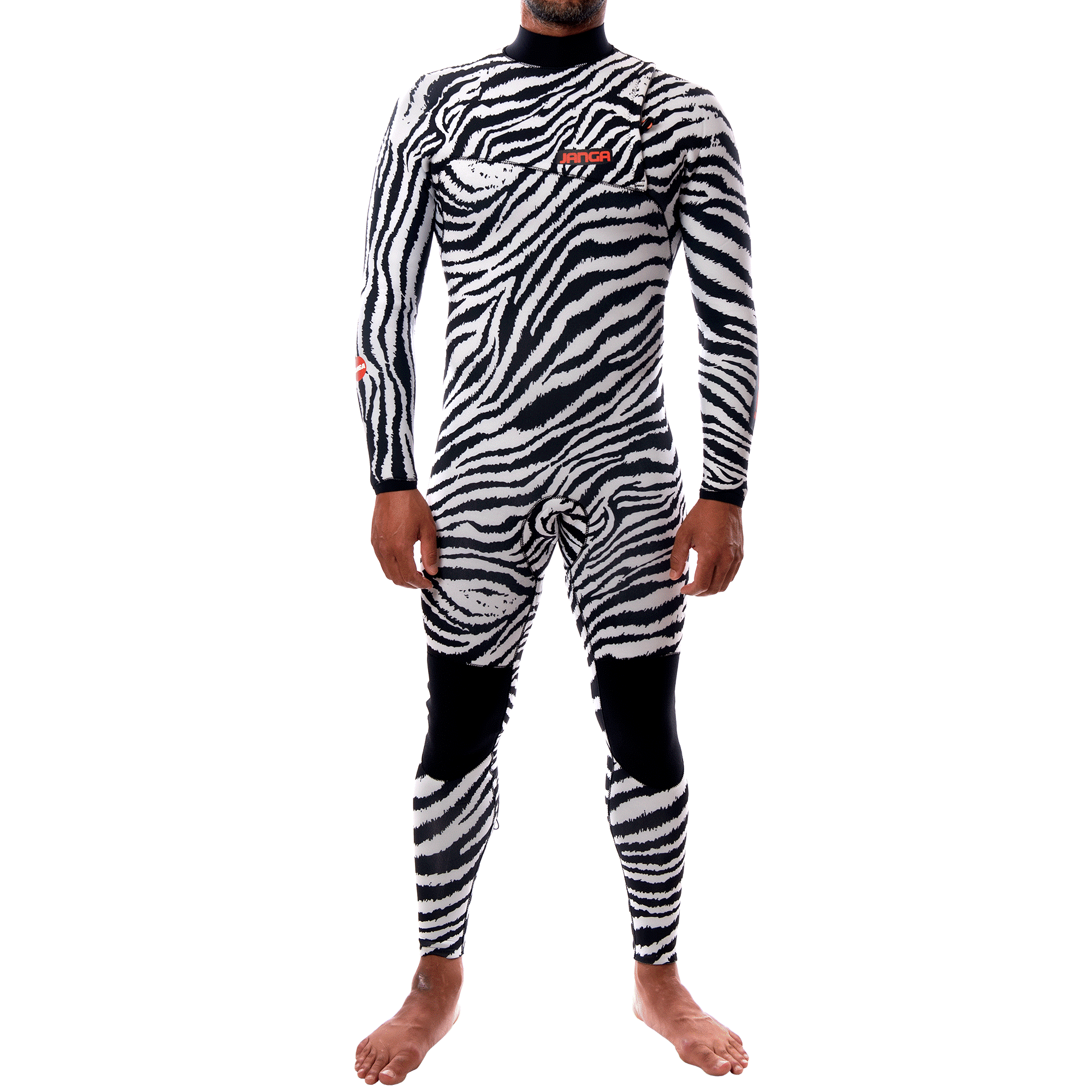 JANGLE ZEBRA GUYS WETSUIT