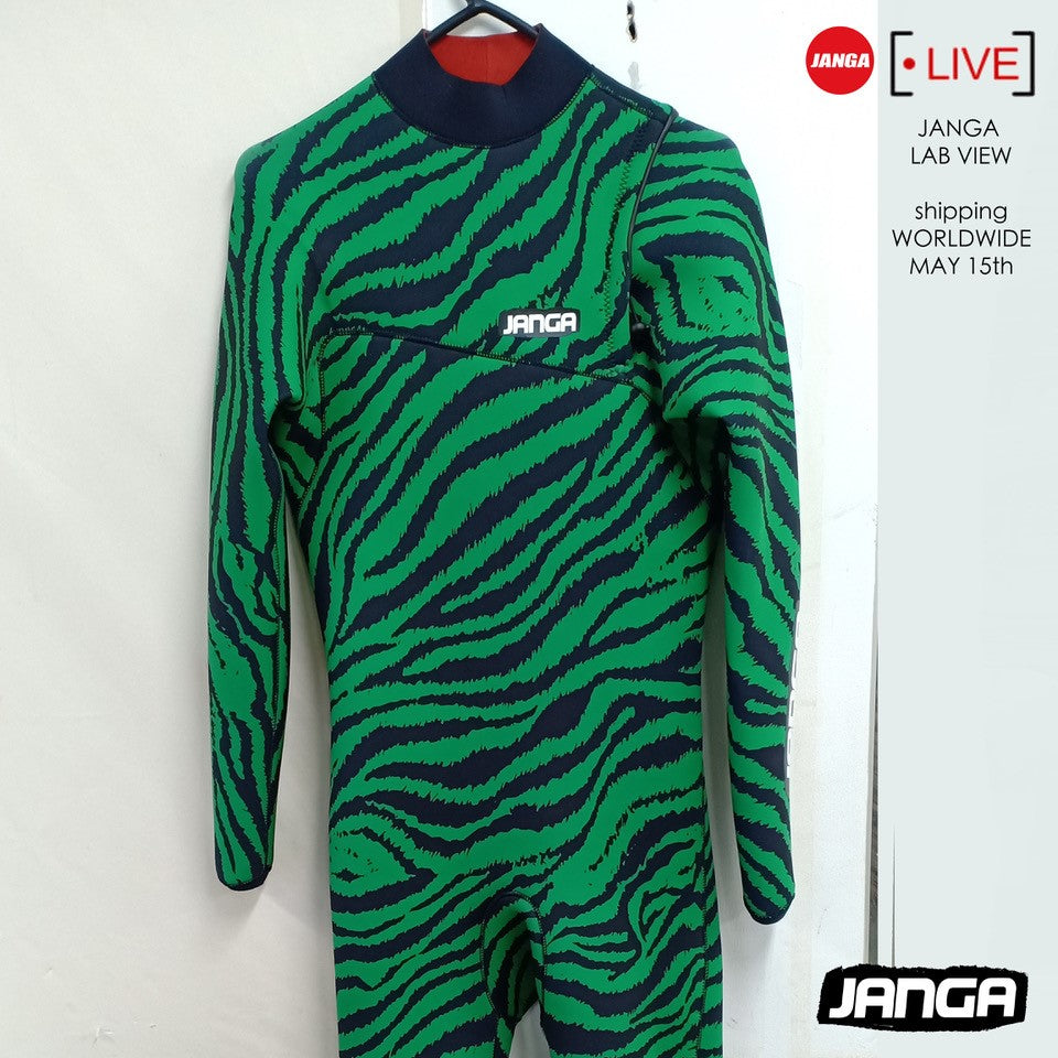 JANGLE ZEBRA GUYS WETSUIT